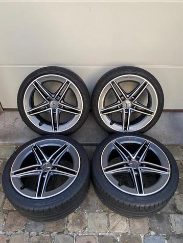 Mercedes AMG c63s velgen + banden w205, Véhicule de tourisme, Pneus été, Jante(s), 19 pouces