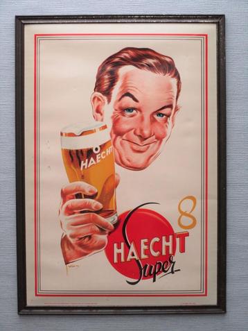 Reclame Haecht bier beschikbaar voor biedingen