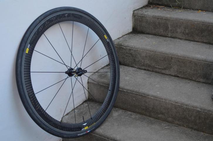 Mavic Cosmic SLE Voorwiel, Fietsen en Brommers, Fietsonderdelen, Gebruikt, Racefiets, Wiel, Ophalen