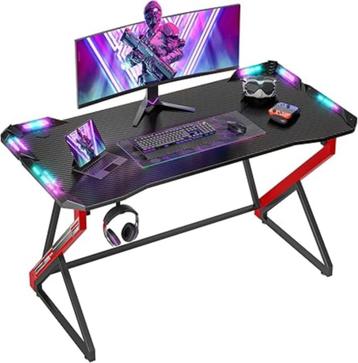 Table d'ordinateur Gaming Desk LIVRAISON GRATUITE, Envoi, Neuf
