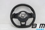 Leder stuur met flippers VW Golf 7 5G0419091EA, Gebruikt