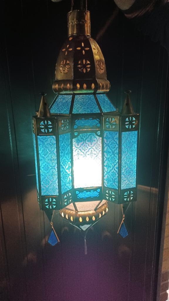 Antieke Oosterse hang luster, Antiek en Kunst, Antiek | Verlichting, Ophalen