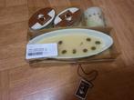 set kaarsen capuchinno splinternieuw giftset, Ophalen of Verzenden, Nieuw