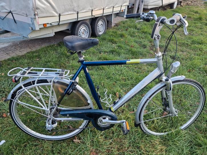 Herenfiets batavus jakima 28" 61 cm, Fietsen en Brommers, Fietsen | Heren | Herenfietsen, Gebruikt, Batavus, 61 tot 65 cm, Versnellingen