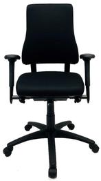 Bureaustoel bma axia pro hoge rug (Refurbished), Enlèvement ou Envoi, Noir