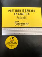 Twee stickers : Amnesty schrijfmarathon, Collections, Autocollants, Enlèvement ou Envoi, Neuf, Société ou Association