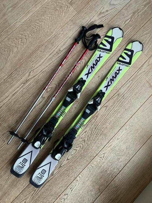 Ski Salomon Xmax JR 110, Sports & Fitness, Ski & Ski de fond, Utilisé, Skis, Salomon, 100 à 140 cm, Enlèvement ou Envoi