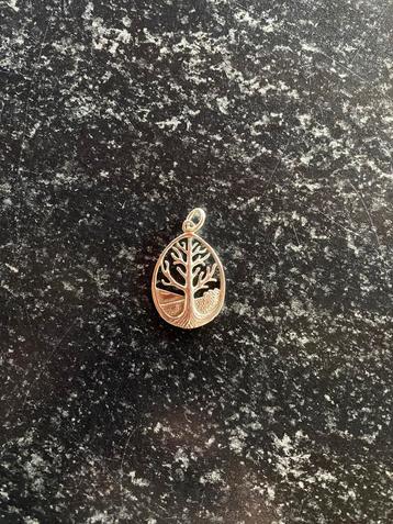 Hanger levensboom echt zilver beschikbaar voor biedingen