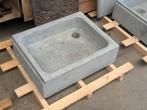 Zeer mooie oude arduinen wasbak, Blauwsteen pompbak, Doe-het-zelf en Bouw, Sanitair, Ophalen, Gebruikt, Steen, Wastafel
