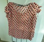 Mooie bloes / T-shirt korte mouwen mt 40 *D'Auvry* H.g.staat, Rouge, Manches courtes, Taille 38/40 (M), Enlèvement ou Envoi
