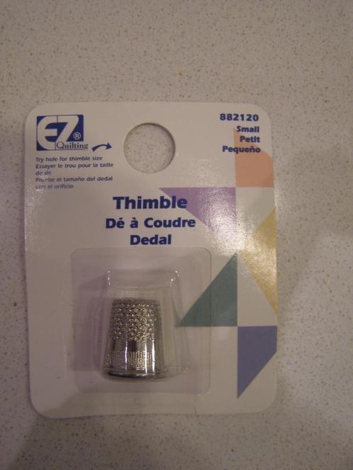 EZ quilting: thimble small 882120, Hobby en Vrije tijd, Borduren en Borduurmachines, Nieuw, Onderdeel of Accessoires, Handborduren