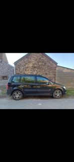 Vw Touran, Auto's, Voorwielaandrijving, Stof, Zwart, Zwart