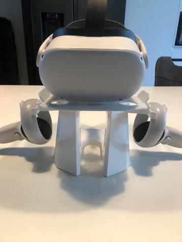 Oculus quest 2 + accessoires, Enlèvement, Utilisé, Lunettes VR, Autres plateformes