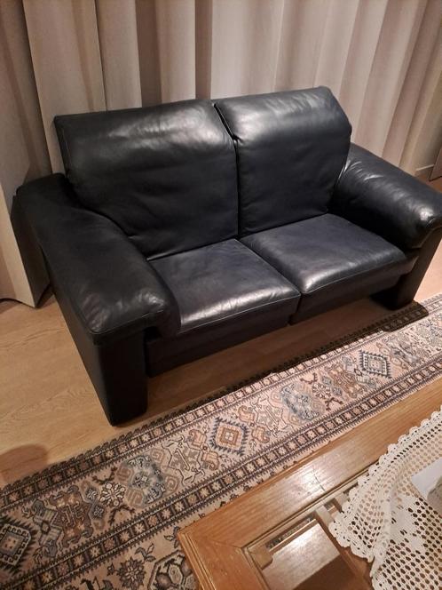 Luxe zetel 2 personen, Huis en Inrichting, Zetels | Zetels, Zo goed als nieuw, Rechte bank, Tweepersoons, 150 tot 200 cm, Minder dan 75 cm