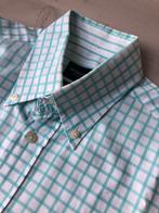 Hemd McGregor ruit wit/turquoise M, Wit, Zo goed als nieuw, Halswijdte 39/40 (M), Mcgregor