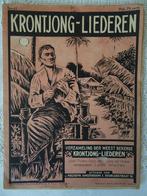 Chansons de Krontjong Krontjong-liederen Band 1 vers 1950, Musique & Instruments, Partitions, Autres genres, Utilisé, Enlèvement ou Envoi