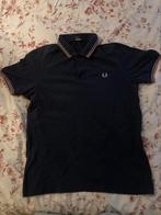 Prachtig poloshirt van het merk Fred Perry marineblauw, Maat 52/54 (L), Blauw, Zo goed als nieuw, Fred Perry