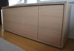 4-deurs dressoir - white wash eik, Ophalen, 200 cm of meer, 50 tot 75 cm, Gebruikt