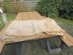 jute zakken, Ophalen