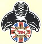 BSA Cafe Racer sticker #7