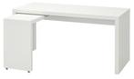 2 bureaux IKEA MALM, Ophalen, Zo goed als nieuw, Bureau