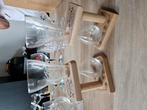 2 Kwak-glazen met houder, Verzamelen, Glas en Drinkglazen, Ophalen, Zo goed als nieuw