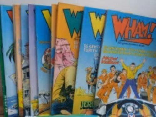 Wham! 45 nummers striptijdschrift 1-45, Livres, BD, Utilisé, Série complète ou Série, Envoi