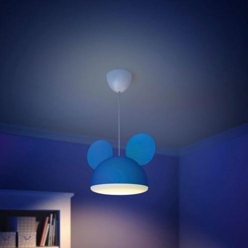 Philips Disney Mickey Mouse - Hanglamp - Blauw, Huis en Inrichting, Lampen | Hanglampen, Ophalen