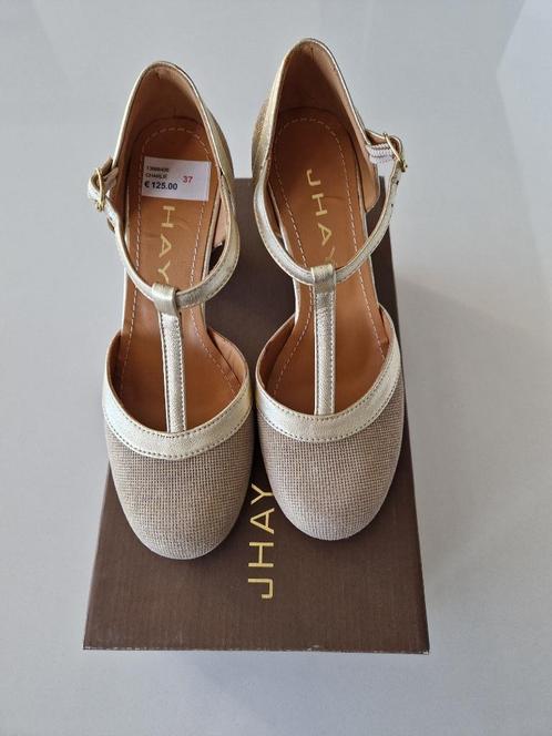 Elegante gouden pumps Jhay (nieuw) (maat 37), Kleding | Dames, Schoenen, Nieuw, Pumps, Overige kleuren, Verzenden