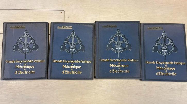 Nouvelle Encyclopédie Pratique de Mécanique et d’Elec. 1913, Boeken, Techniek, Gelezen, Bouwkunde, Ophalen