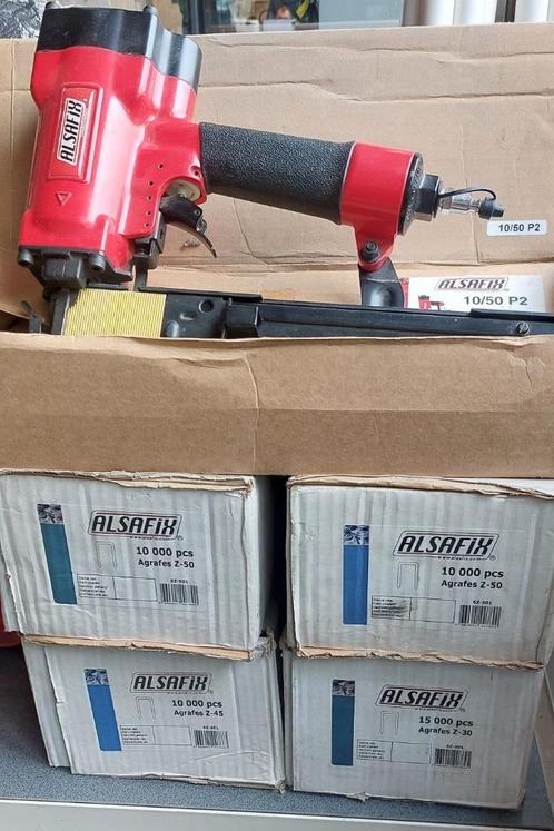 Agrafeuse ALSAFIX, Doe-het-zelf en Bouw, Gereedschap | Overige machines, Zo goed als nieuw, Ophalen
