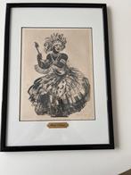 Tekening Allard d’Olivier, Antiek en Kunst, Kunst | Tekeningen en Fotografie, Verzenden