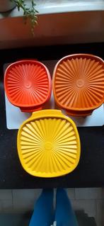 Bols rétro vintage Tupperware avec couvercle solaire, Utilisé, Enlèvement ou Envoi