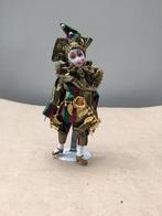 Pierrot popje beeldje met Venitiaanse kledij, Verzamelen, Ophalen of Verzenden, Zo goed als nieuw