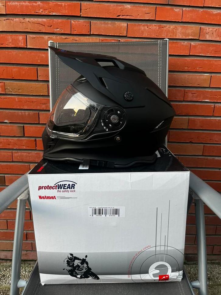 Enduro helm, Motoren, Kleding | Motorhelmen, Dames, Heren, M, Nieuw zonder kaartje, Ophalen of Verzenden
