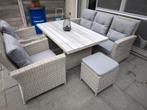 Tuinset, Tuin en Terras, Ophalen, Gebruikt, Aluminium, Loungeset