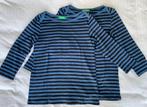 T-shirts met 3/4 mouwen nieuw !, Maat 38/40 (M), Blauw, Benetton, Nieuw