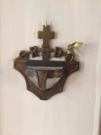 Antiek koperen wijwatervat / Bénitier., Ophalen