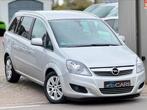 Opel Zafira 1.8i ** Euro5 ** Automatiek ** Gekeurd **, Auto's, Euro 5, Monovolume, Zwart, Leder en Stof