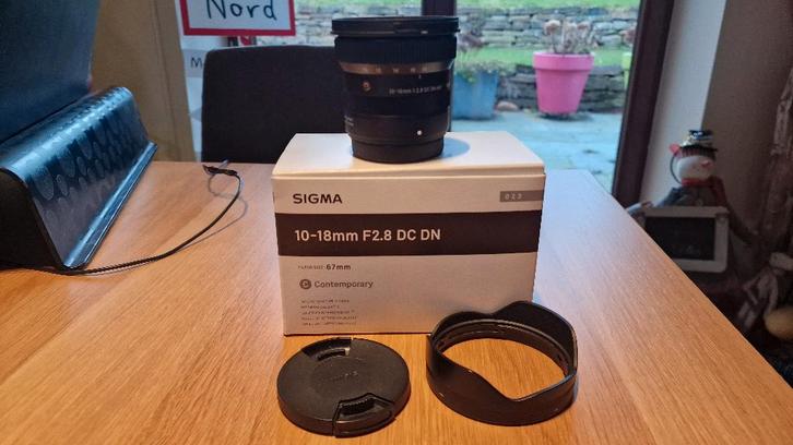 SIGMA 10–18mm F/2.8 DC DN Contemporary (Fujifilm X) —, TV, Hi-fi & Vidéo, Photo | Lentilles & Objectifs, Comme neuf, Objectif grand angle