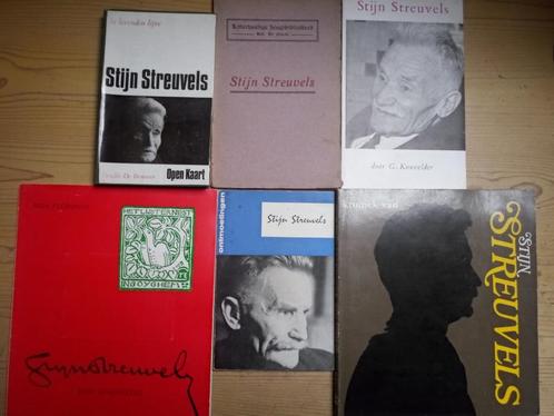 Stijn Streuvels - 6x biografie - pakketprijs 14€, Livres, Biographies, Utilisé, Enlèvement ou Envoi
