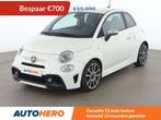 Abarth 595 1.4 Turbo Turismo (bj 2019), Auto's, 4 zetels, Gebruikt, Wit, Leder