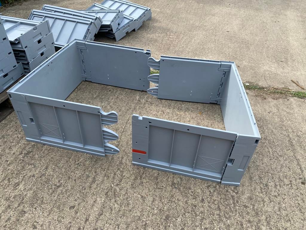 Pallet randen uit kunststof, Doe-het-zelf en Bouw, Kratten en Dozen, Zo goed als nieuw, Ophalen