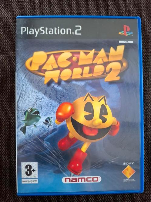 PS2 Pac-man world 2 (compleet), Games en Spelcomputers, Games | Sony PlayStation 2, Zo goed als nieuw, Ophalen of Verzenden