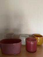 Pots de fleurs divers en parfait état comme neuf, Ophalen, Rond, Binnen, Zo goed als nieuw