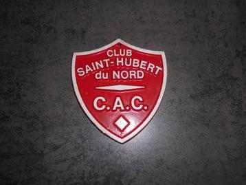 ancienne plaque chien canine " C.A.C. saint hubert du nord ", Enlèvement ou Envoi