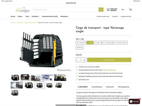 Cage transport chien Variocage, Dieren en Toebehoren, Transportboxen, Zo goed als nieuw, Ophalen