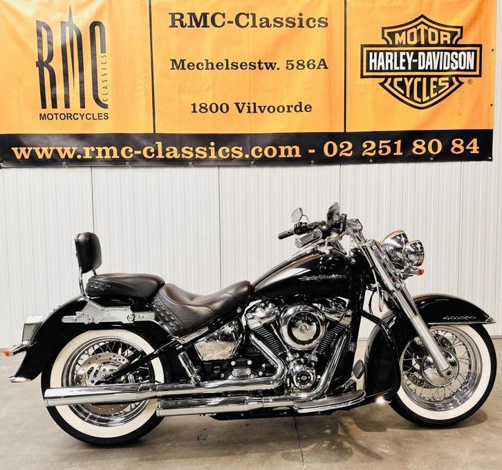 Harley-Davidson Chopper Softail Deluxe 107 (bj 2017), Motoren, Motoren | Harley-Davidson, Overig, meer dan 35 kW, ABS