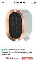 compacte energiezuinige draagbare verwarming, Ophalen, Zo goed als nieuw