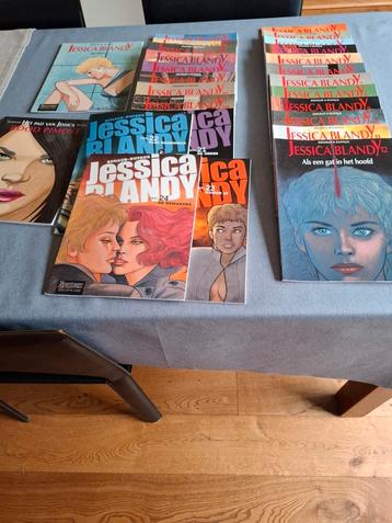 Strips Jessica Blandy, 24 albums plus 2 extra  beschikbaar voor biedingen